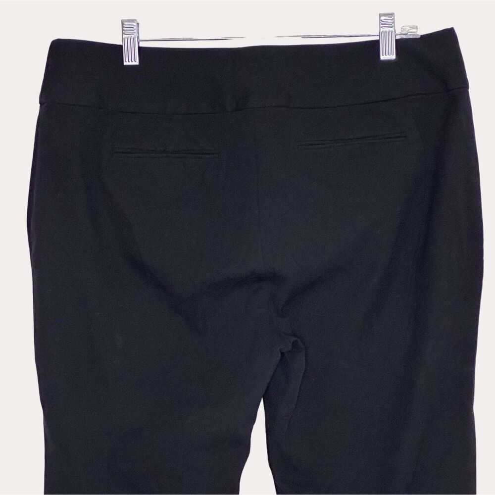 Alfani Straight Leg Dress Pants Black 36 L? am - Picture 4 of 5